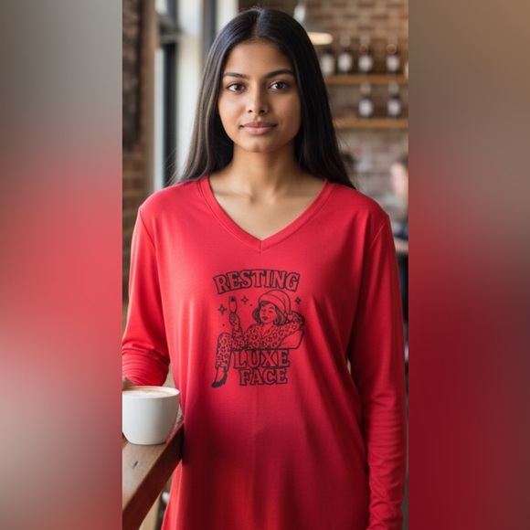 NWT ZENANA BRUSHED DTY MICROFIBER LOUNGEWEAR SET - Picture 3 of 13